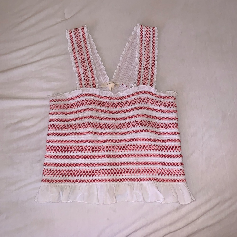 Kendall and Kylie Smocked tank top Pacsun